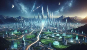 Smart Cities - Fantasy Art (Epic Fantasy)