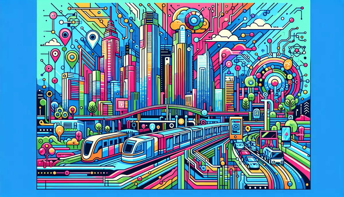 Smart Cities - Pop Art